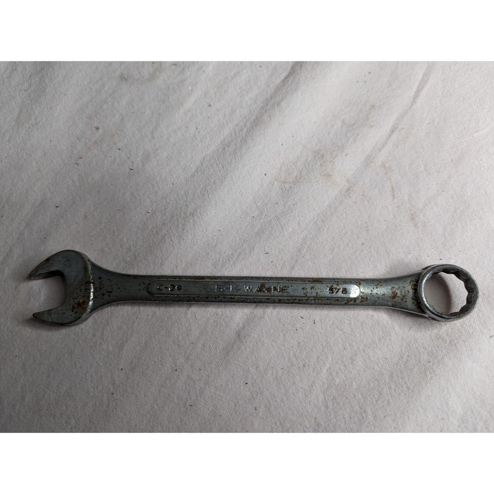 S-K Wayne USA made forged Alloy C-20‎ combination wrench 5/8"